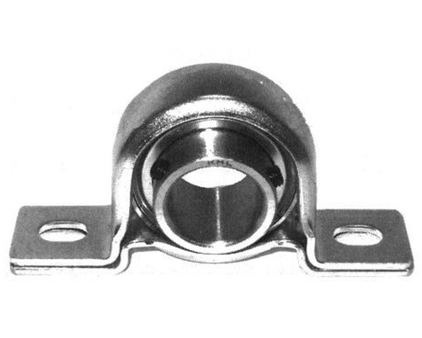 SBPP201-8, 1/2" bore Stamped Steel, Pillow block, Zinc Plated,  set screw