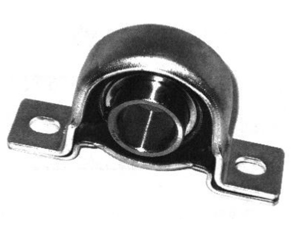 SBRPP 205-16, 1" Bore, Rubber Mounted Stamped Steel PillowBlock w/set screw