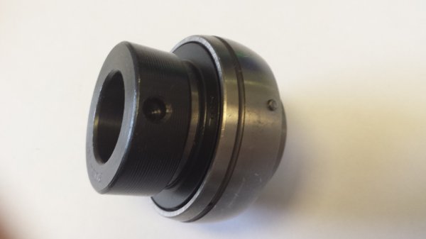 HC201-8, 1/2" Bore Insert Bearing, Extended Inner ring, w/Locking Collar