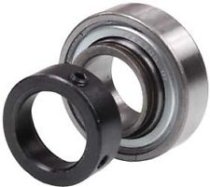 CSA201-8, 1/2″ Bore Cylindrical OD, Insert Bearing w/Locking Collar