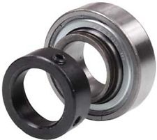 CSA205-16, 1" Bore Cylindrical OD, Insert Bearing w/Locking Collar