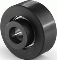 RCSM 206-19-L, Rubber Mounted 1-3/16″Bore Bearing w/locking collar (aka: RSCM19)or (RCSM19-L)